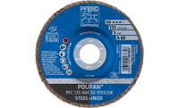 PFERD 67706125 PFC 125 A 60 SG STEELOX Lamellenschijf Diameter 125 mm Boordiameter 22.23 mm RVS, Staal 10 stuk(s) - thumbnail