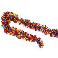 Slinger brandvertragend plastic rood-geel-blauw 5 meter