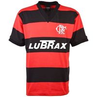 Flamengo Lubrax Retro Voetbalshirt 1984 - thumbnail