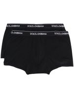 Dolce & Gabbana boxer à logo - Noir