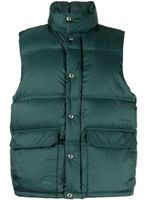 CHOCOOLATE gilet matelassé à fermeture zippée - Vert