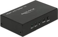 Delock Splitter HDMI in > 2 x HDMI Out 4K UHD