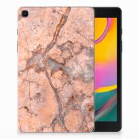 Samsung Galaxy Tab A 8.0 (2019) Tablet Back Cover Marmer Oranje