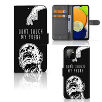 Portemonnee Hoesje Samsung Galaxy A03 Zombie