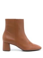 Sarah Chofakian bottines Torquay en cuir - Marron