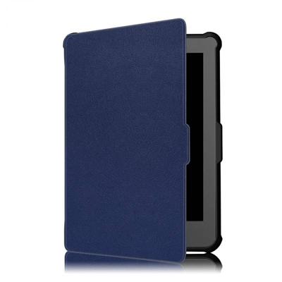 Lunso Kobo Clara HD hoes (6 inch) - sleepcover - Blauw Lunso Kobo Clara HD hoes (6 inch) - sleepcover - Blauw