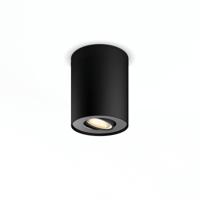 Philips Hue Pillar 1-Spot opbouwspot White Ambiance Zwart