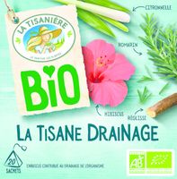 La Tisaniere La tisaniere drainage bio (20 st)