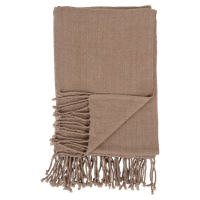 Bloomingville Plaid Bruin Wol