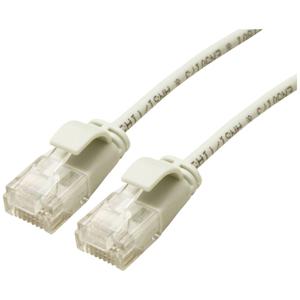 ROLINE UTP Data Center Patchkabel Cat.6A (Class EA), LSOH, extra dun, grijs, 1,5 m