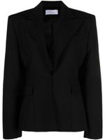 Giuseppe Di Morabito blazer en laine à simple boutonnage - Noir