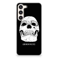 Silicone Back Case Samsung Galaxy S23 Plus Skull Eyes