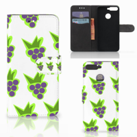 Huawei Y6 2018 Book Cover Druiven