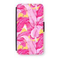 Pink Banana: iPhone X Flip Hoesje