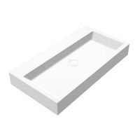 Best Design Wastafel Opera-80 Just Solid Surface 80X42X10 cm