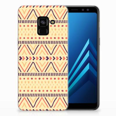 Samsung Galaxy A8 (2018) TPU bumper Aztec Yellow Samsung Galaxy A8 (2018) TPU bumper Aztec Yellow