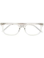 Saint Laurent Eyewear lunettes de vue à monture rectangulaire - Tons neutres