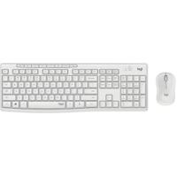 Logitech MK295 Silent Wireless Combo toetsenbord Inclusief muis USB QWERTY Italiaans Wit - thumbnail