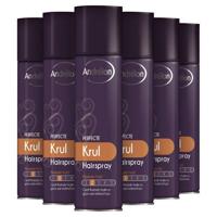 Andrelon Styling Perfecte Krul haarspray - 6 x 250 ml