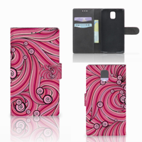 Samsung Galaxy Note 3 Hoesje Swirl Pink