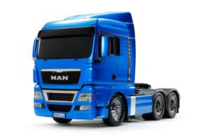 Tamiya 56370 RC MAN TGX 26.540 Met.Hell-Blau la. 1:14 Elektro RC truck Bouwpakket Gelakt