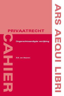 Ongerechtvaardigde verrijking - G.E. van Maanen - Paperback (9789069163864)