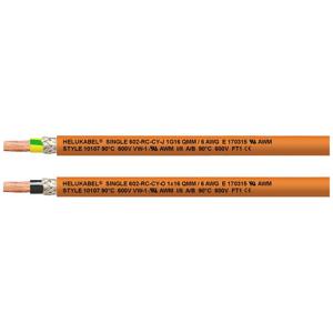 Helukabel 69636 Geleiderkettingkabel Single 602-RC-CY-O 1 x 25 mm² Oranje 100 m