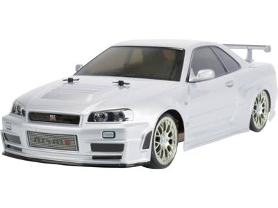Tamiya 1:10 RC auto Elektro Straatmodel Nismo R34 GT-R Z-Tune Brushed 4WD Bouwpakket TT-02D Tamiya 1:10 RC auto Elektro Straatmodel Nismo R34 GT-R Z-Tune Brushed 4WD Bouwpakket TT-02D