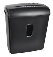 DESQ® Papiervernietiger - 9 vel, Vernietigt; Papier (met nietjes) en Credit Cards, 4 x 35 mm, Veiligheidsniveau P-4, Snipper model, 15 liter opvangbak, AVG-Proof