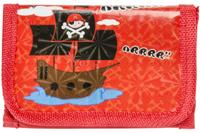 LG Imports portemonnee piraten rood 12 cm