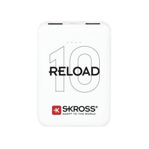 Skross Reload 10 Powerbank 10000 mAh Li-ion Wit Statusweergave