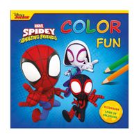 Marvel Spidey and Friends Color Fun Kleurboek - thumbnail