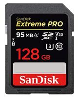 Sandisk Sdsdxxg-128G-Gn4In Extreme Pro Sdxc Uhs 1 U3 Geheugen Kaart, 128Gb