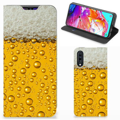 Samsung Galaxy A70 Flip Style Cover Bier