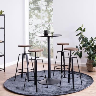 Bendt Ronde Bartafel 'Ina' 60cm, kleur Zwart