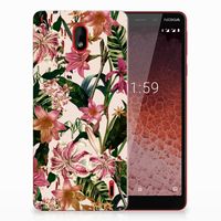 Nokia 1 Plus TPU Case Flowers