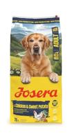 JOSERA Adult kip & zoete aardappel (1 x 12,5 kg) | Premium droogvoer voor volwassen en sportieve honden van middelgrote en grote rassen | met erwt & zonder aardappel | graanvrij | 1 stuk verpakt
