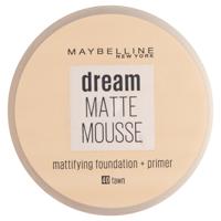 Maybelline Dream Matte Mousse Mattifying Foundation + Primer - 040 Fawn - Matterende Foundation met Medium Dekking - 18 ml