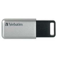 Verbatim Secure Pro USB-stick 32 GB Zilver-zwart 98665 USB 3.2 Gen 1 (USB 3.0) - thumbnail