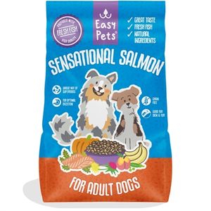 EASYPETS ADULT SENSATIONAL SALMON GRAANVRIJ 12 KG