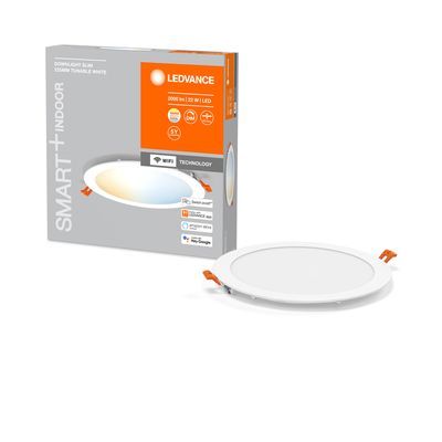 LEDVANCE 4058075573277 SMART RECESS SLIM DOWNLIGHT TW LED-inbouwlamp LED Wit