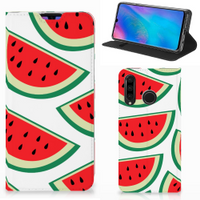 Huawei P30 Lite New Edition Flip Style Cover Watermelons - thumbnail