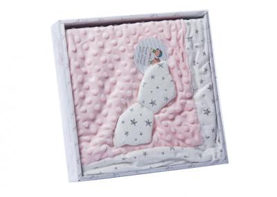 Gamberritos babydeken bolletjes 80 x 110 cm Gamberritos babydeken bolletjes 80 x 110 cm