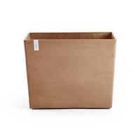 Ecopots Paris Bloempot Met Wielen B 85 x D 40 cm - Terra