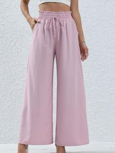 Plain Loose Casual Pants