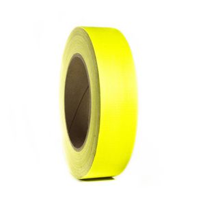 Adam Hall Gaffa tape neon 38mm 25m geel