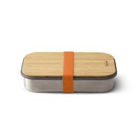 black+blum BAM-SB003 Voorraaddoos Rechthoekig Doos Oranje, Zilver, Hout 1 stuk(s) - thumbnail