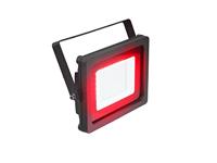 EUROLITE LED IP FL-30 SMD rood | platte outdoor koplamp (IP65) met gekleurde LED's