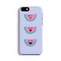 Smiley watermeloen: Volledig Geprint iPhone 7 Hoesje - thumbnail