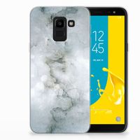 Hoesje maken Samsung Galaxy J6 2018 Painting Grey